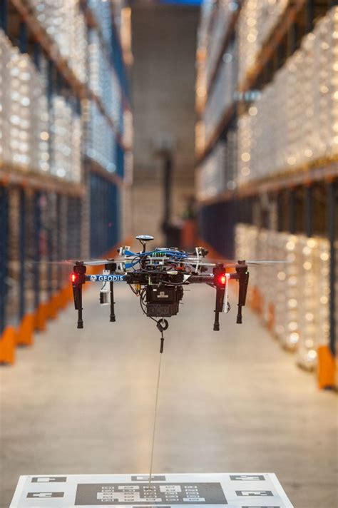 warehouse inventory  drones forwarder magazine