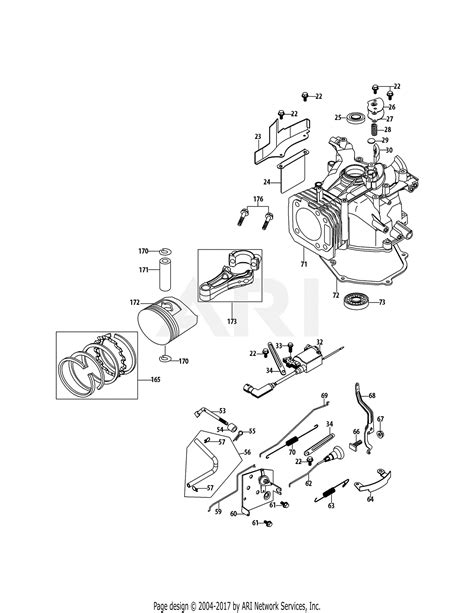 cc ohv engine parts diagram  diagram
