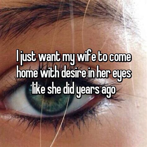 husbands tell all what i really want from my wife