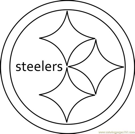 pittsburgh steelers football pages coloring pages