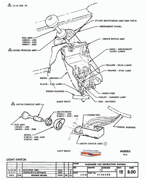 chevrolet headlight switch wiring diagram      wiring diagram