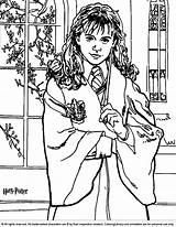 Hermelien Kleurplaten Hermione Granger sketch template