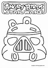 Coloring Angry Birds Pages Wars Star Printable Pig Stormtrooper Trooper Storm Print Clipart Bird Library Ecoloringpage Getcolorings Browser Window Vader sketch template