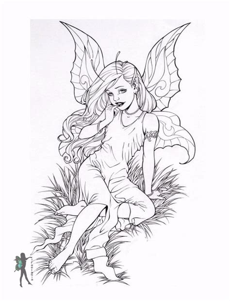 enchanted designs fairy mermaid blog  fairy coloring pages