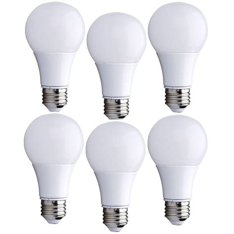 pack bioluz led  watt light bulb replacement warm white