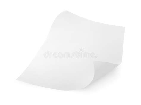 blank sheet  white paper stock image image  design
