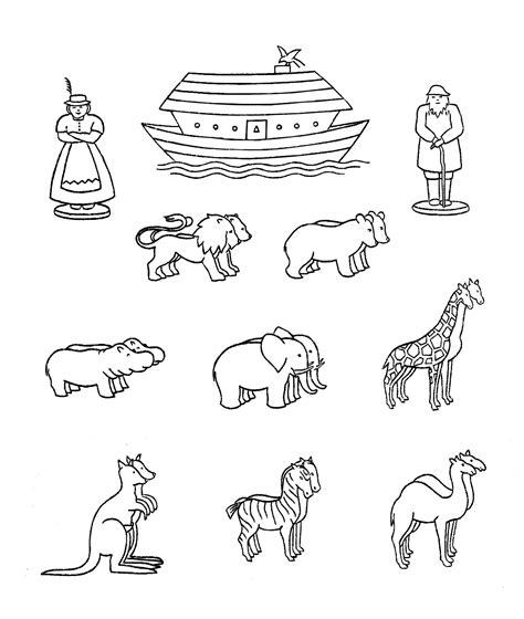 noahs ark animals printable printable word searches