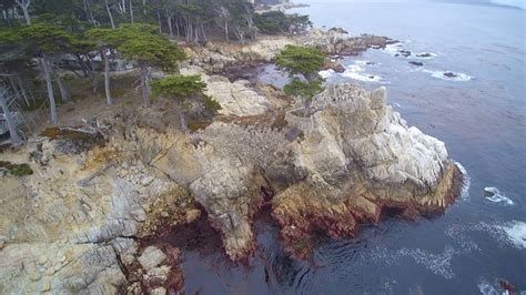 lone cypress drone footage shot  yuneec   unedited youtube