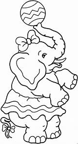 Zirkus Elefant Elefante Weiblicher Circo Kolorowanki Cyrk Dla Ausmalbild Elefantes Fun Kunstje Olifant Doet Eu Stimmen Mewarnai Beroepen Anúncios Qdb sketch template
