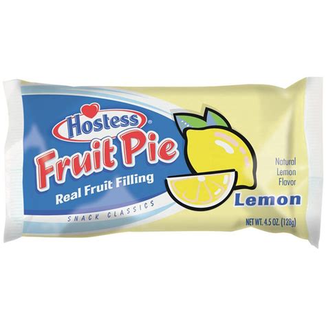 Hostess Lemon Fruit Pie 4 5 Oz Instacart
