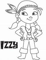 Coloring Pages Jake Pirates Izzy Pirate Captain Never Land Neverland Vice Color Birthday Kidsplaycolor Cartoon Print Kids Printable Jack Getdrawings sketch template