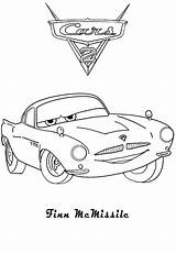 Finn Mcmissile Cars Printable Colouring Coloring Sheet Mac Pages Ecoloringpage Missile Disney Movie Sheets Hit Shiftwell Holley sketch template