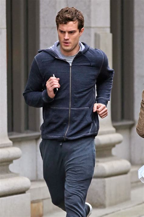 New Pics Of Jamie On Fifty Shades Of Grey Set Today January 29