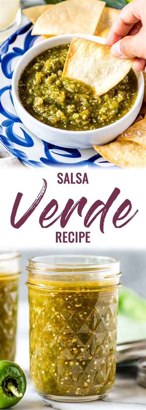 salsa verde recipe isabel eats recipe recipes mexican food