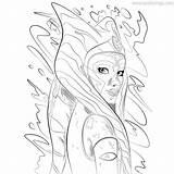 Ahsoka Tano Coloring Pages Sketch Xcolorings 133k Resolution Info Type  Size Jpeg sketch template