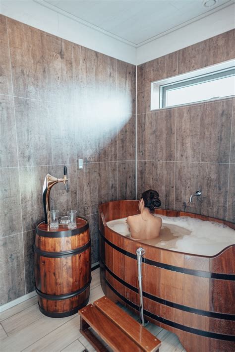 beer spa lifestyle nordic spa experience  winter time