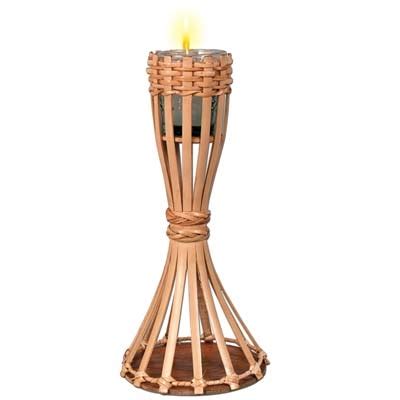 bamboo tiki table torch  candle partycheap