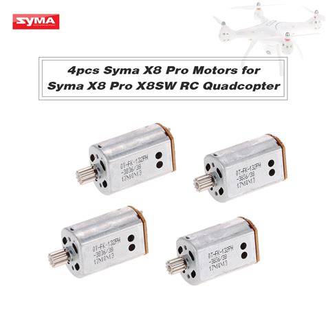 buy pcs original syma  pro dron motor  syma  pro rc drone quadcopter rc