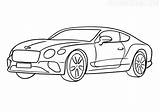 Bentley sketch template