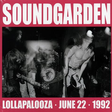 Soundgarden Lollapalooza June 22 1992 2019 Vinyl Discogs