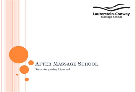 graduate  massage therapy school