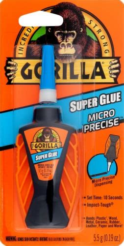 gorilla micro precise super glue  ct qfc