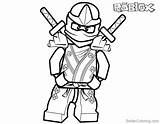 Roblox Coloring Pages Ninjago Lego Printable Drawing Zane Color Kids Print Robot Getdrawings Characters Girls Coloringhome Comments A4 Getcolorings Clipartmag sketch template