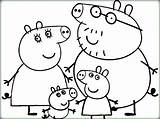 Pig Coloring Pages Peppa Printable Colouring Print Getcolorings Color Getdrawings Colorings sketch template