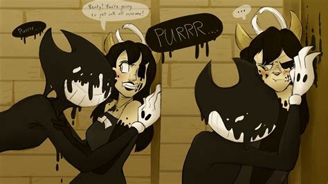 Bendy Cuddles Alice Bendy And The Ink Machine Comic