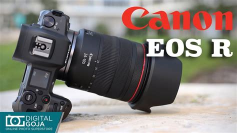 canon eos r mirrorless digital camera 24 105mm lens w advanced photo
