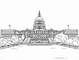 Capitol Coloring Building United States Pages State Drawing Empire Washington Printable Template Usa Kids Supercoloring Landmarks Sketch Monuments Paper Supreme sketch template