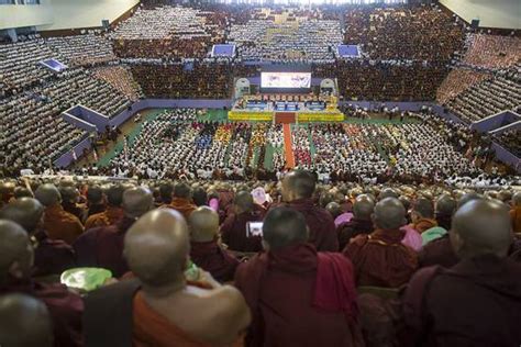myanmar s buddhist monks flex muscle ahead of election wsj