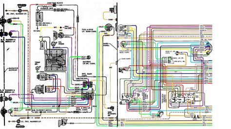 chevy truck wiring diagram  chevy truck color wiring diagram classiccarwiring