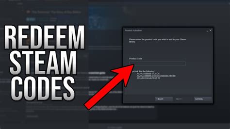 redeem steam game codes youtube