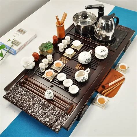 classic  wooden chinese gongfu tea tablepopular tea tray