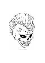 Punk Misti Disegni Disegnidacoloraregratis sketch template