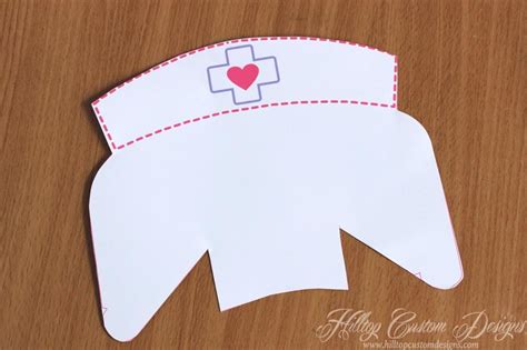 hilltop custom designs updated diy nurse hat tutorial manualidades
