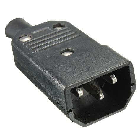 rewireable iec   prong male socket adapter black porn sex picture