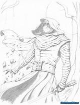 Kylo Ren Drawing Wars Star Sketch Coloring War Sketches Deviantart Drawings Fan Episode Revolutionary Captain Phasma Pages Things Made Printable sketch template