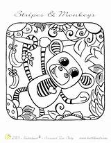 Coloring Pages Stuffed Animals Animal Hattifant Monkey Stripy Chinese Year Cuties Getdrawings Getcolorings Astonishing sketch template