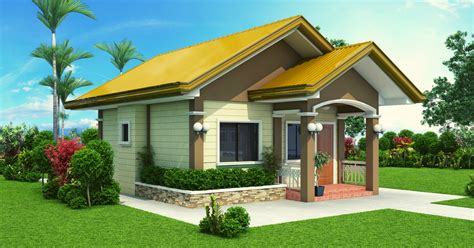 simple bungalow house design  terrace  philippines  floor plan top rated  home
