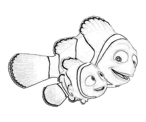 kids page disney finding nemo coloring pages