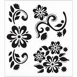 Drawing Craft Drawings Stenciling Damask sketch template