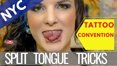 crazy tattooing piercing and tongue splitting videos youtube