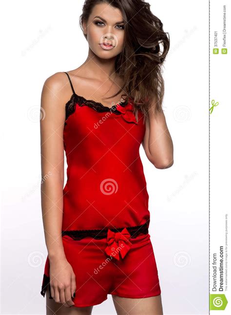 beautiful woman in sex sleepwear stock image image of underwear shorts 37537401