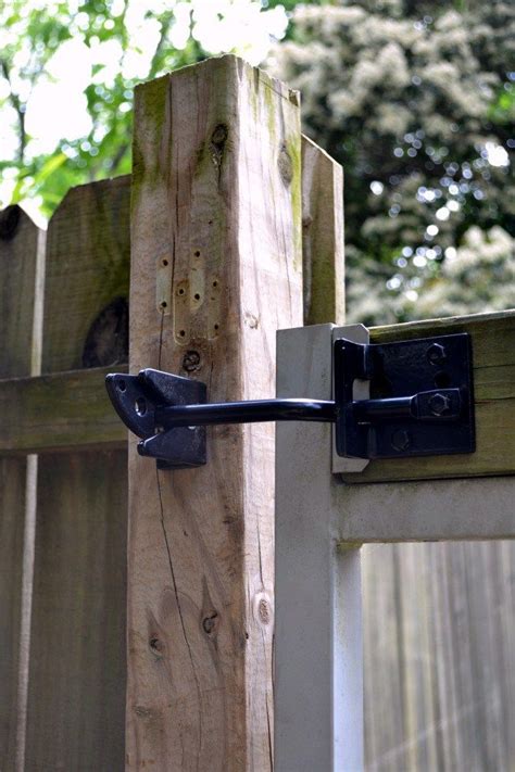 install   adjusting gate latch backyard door gate latch