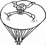 Fallschirm Mann Weite Malvorlage Ausmalbild Herunterladen sketch template