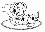 Coloring Pages Dalmatian Dog Dalmatians Bone Puppy Dalmation Para Bones Template Comiendo Colorear Getcolorings Clipartmag Printable Animales Pintar Sheets Colorir sketch template