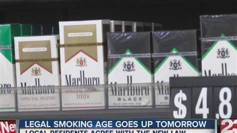 Legal Smoking Age Increase Takes Effect