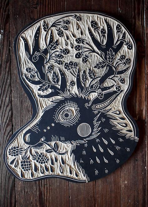 deer woodcut for jackie o s upcoming can razz wheat jackieos